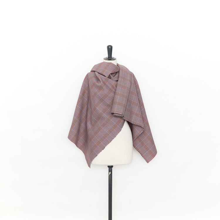T25N13126 | Suiting Prince de Galles en Laine Mélangée  - vue 2
