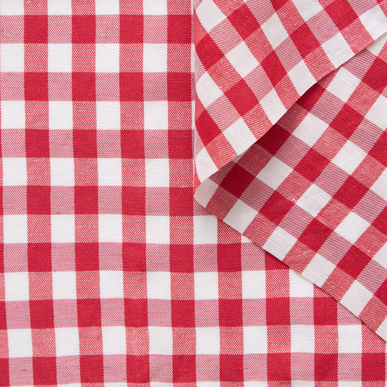 T25N13139 | Twill Vichy en Lin et Viscose - vue 2