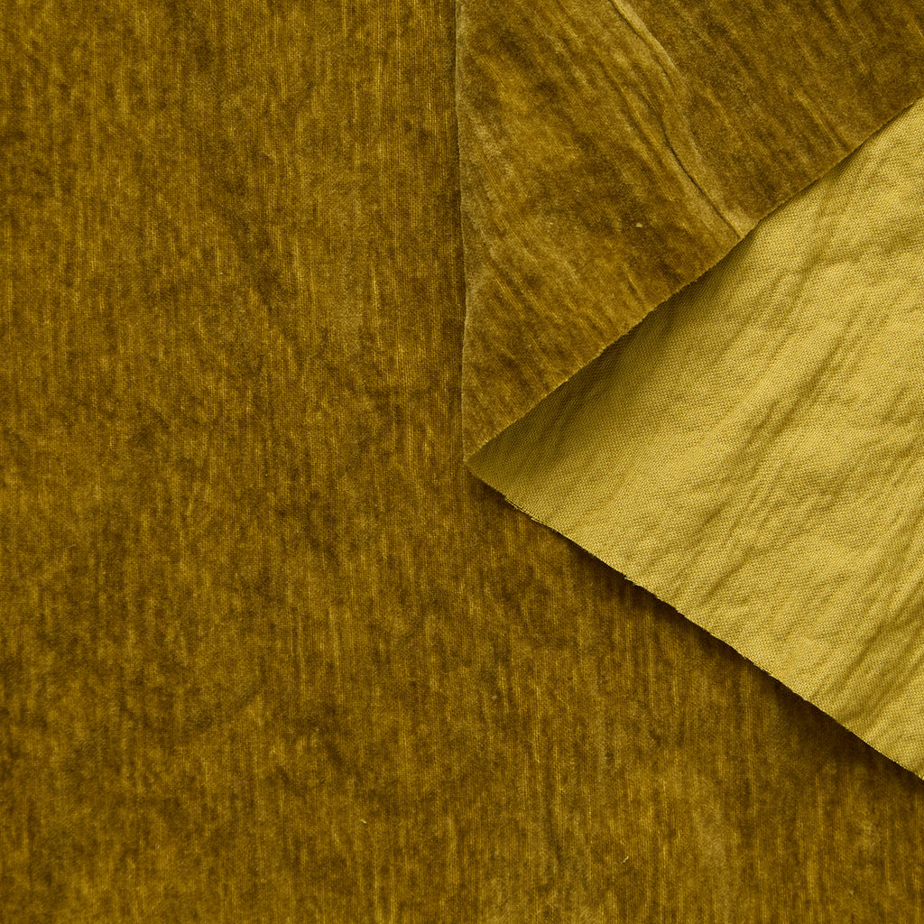 T25N13149 | Velours Froissé à Mémoire de Forme en Coton et Métal