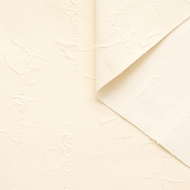 T25N13152 | Fil Coupé Jacquard Extensible en Coton