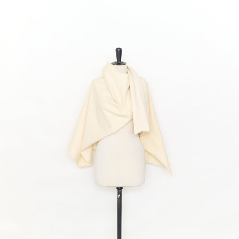 T25N13152 | Fil Coupé Jacquard Extensible en Coton - vue 2
