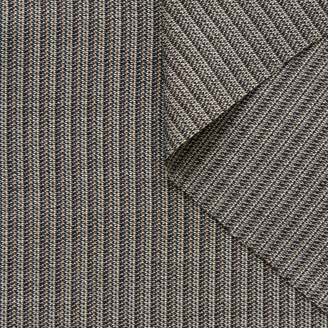 T25N13157 | Suiting à rayures fantaisie en Laine