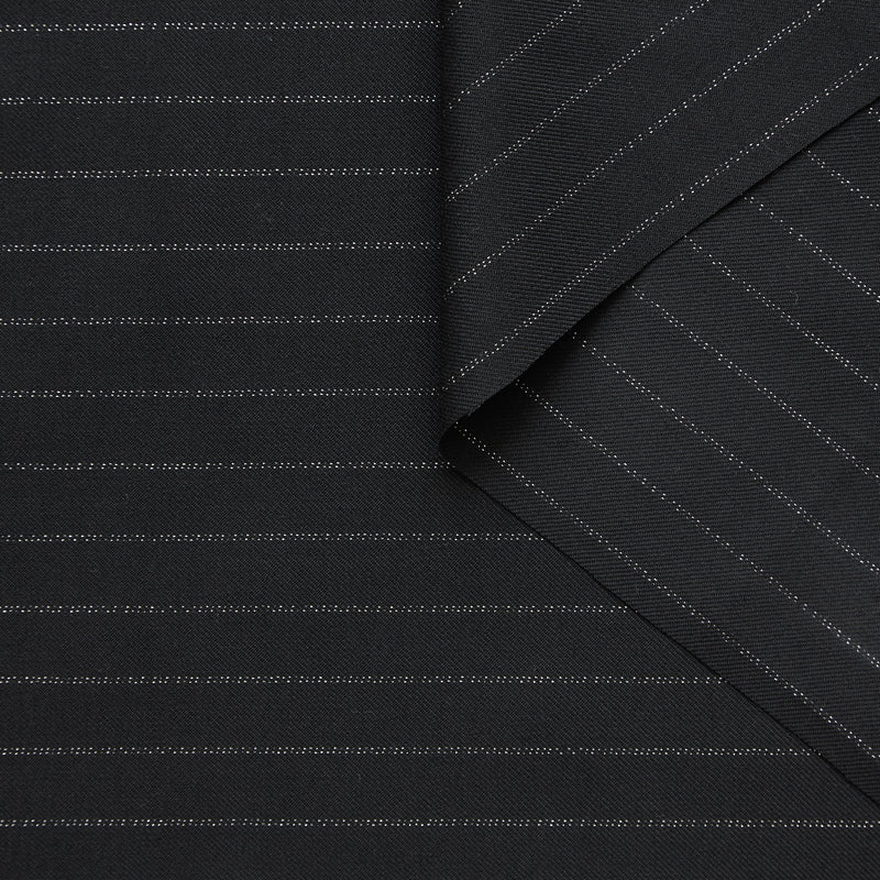 T25N13158 | Suiting à Rayures effet Craie en Laine