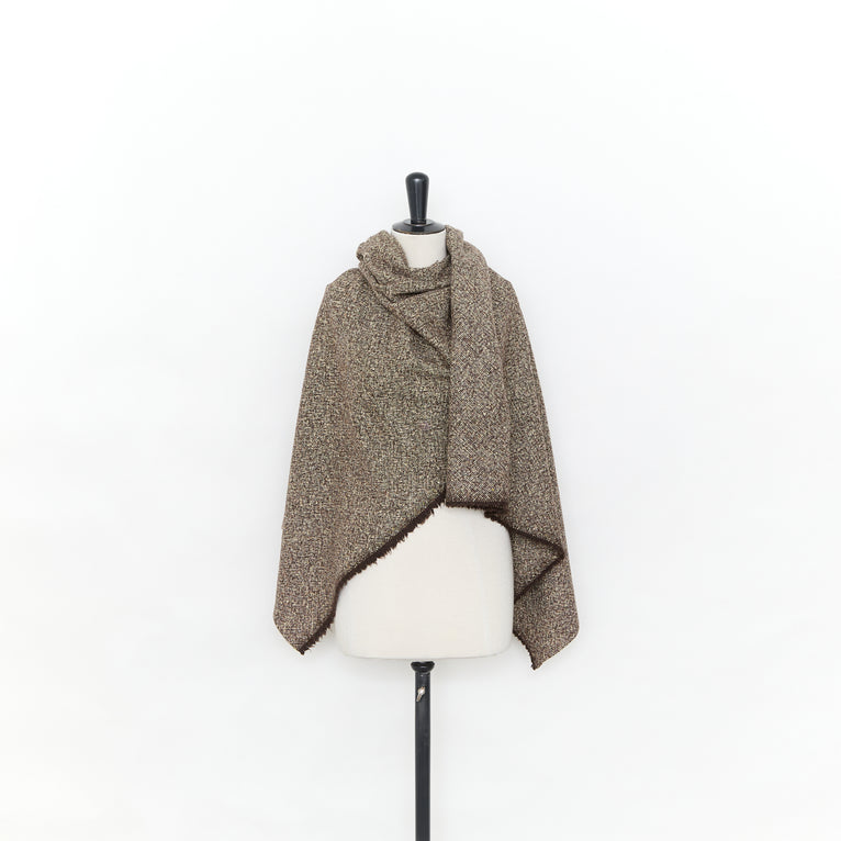 T25N13168 | Tweed Chiné en Laine GRS - vue 2