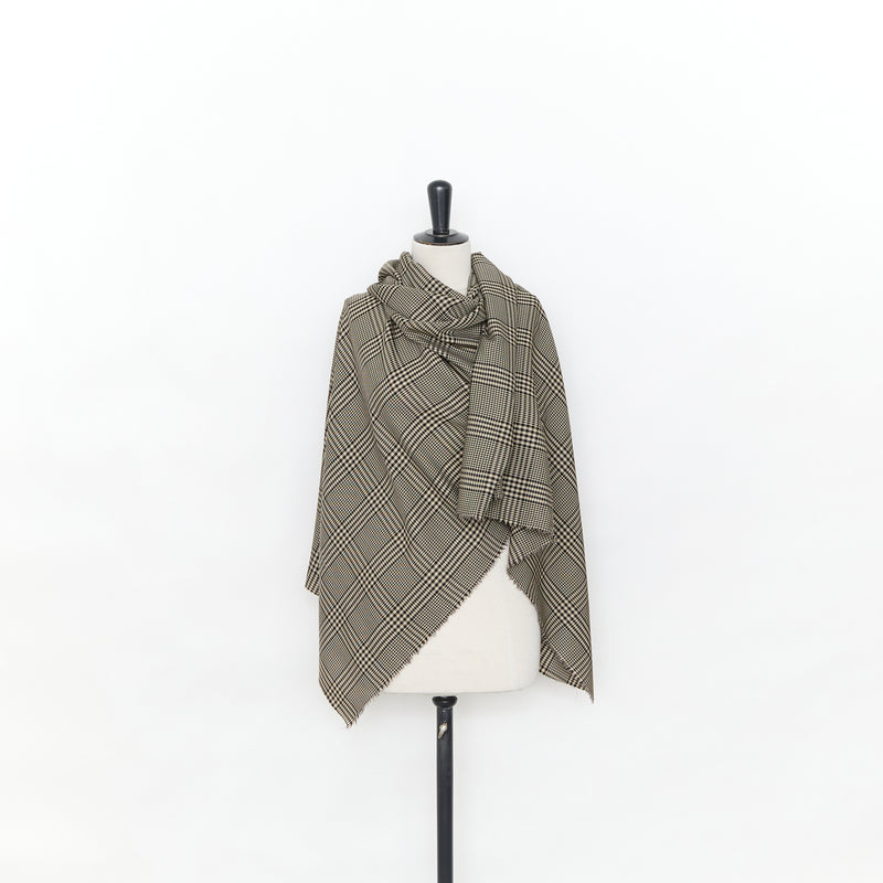 T25N13169 | Suiting à Carreaux en Viscose et Laine