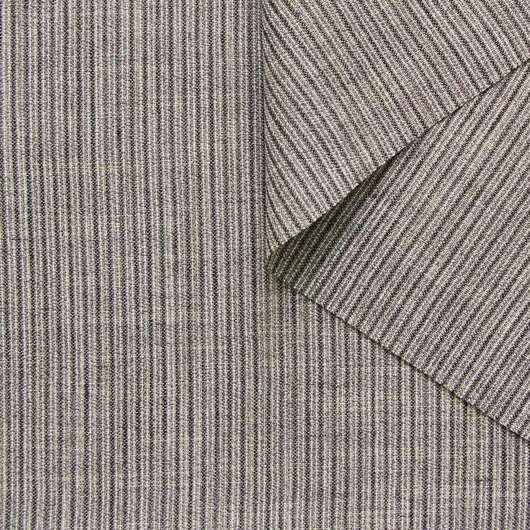 T25N13171 | Suiting à Rayures Fantaisie en Lin et Viscose  - vue 1