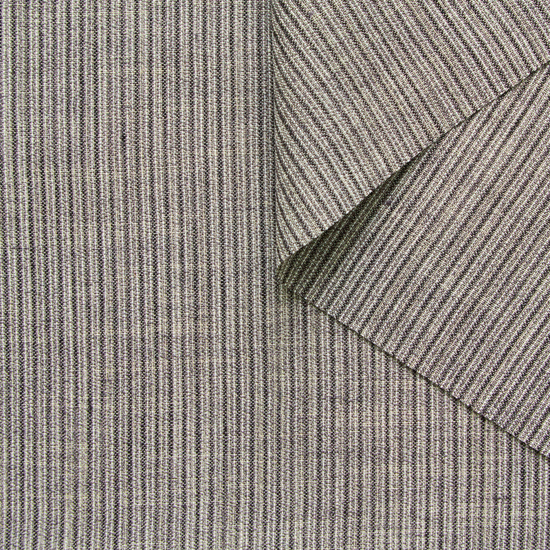 T25N13171 | Suiting à Rayures Fantaisie en Lin et Viscose 