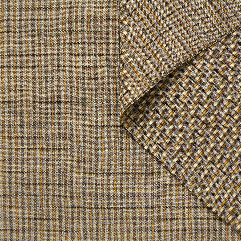 T25N13172 | Costume à Carreaux Woodstock en Lin et Viscose 