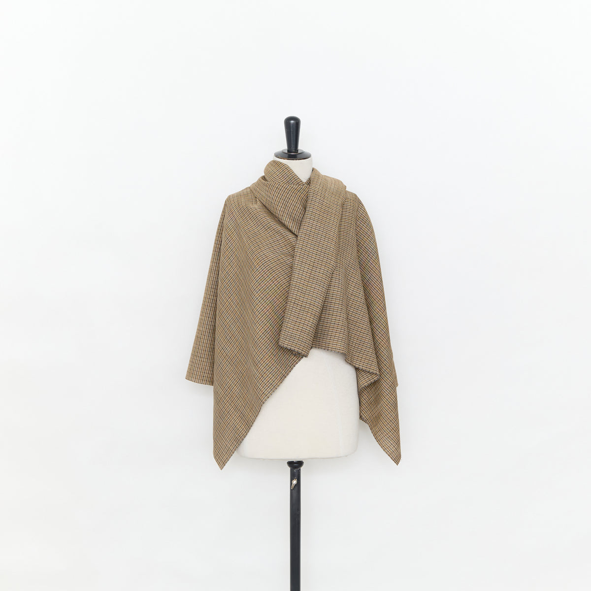 T25N13172 | Costume à Carreaux Woodstock en Lin et Viscose 