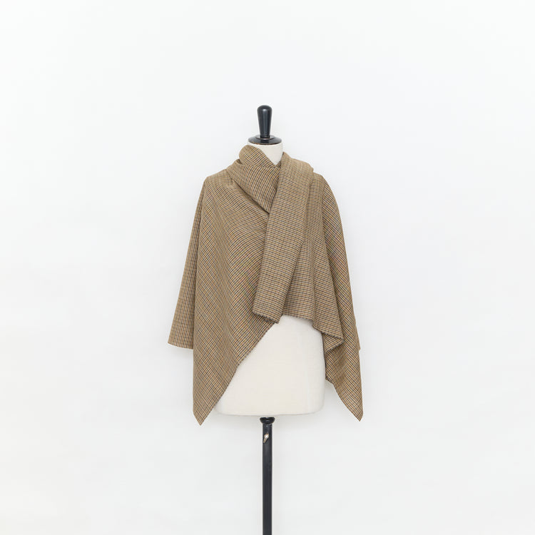 T25N13172 | Woodstock Check Linen &amp; Viscose Suiting - view 2