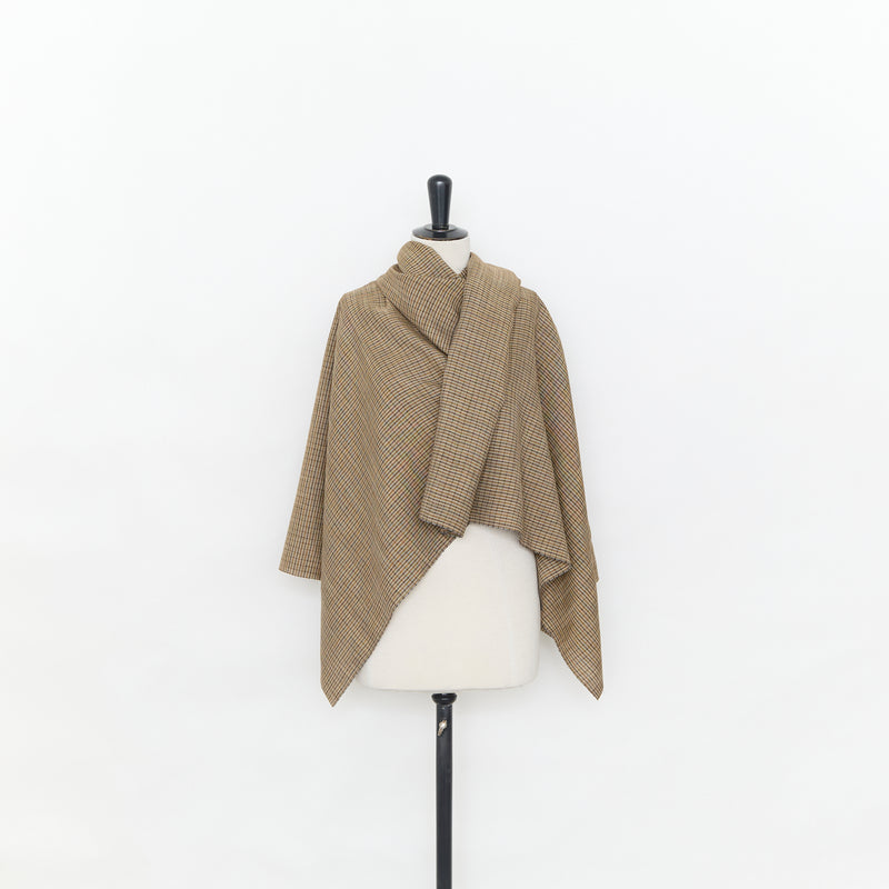 T25N13172 | Costume à Carreaux Woodstock en Lin et Viscose 