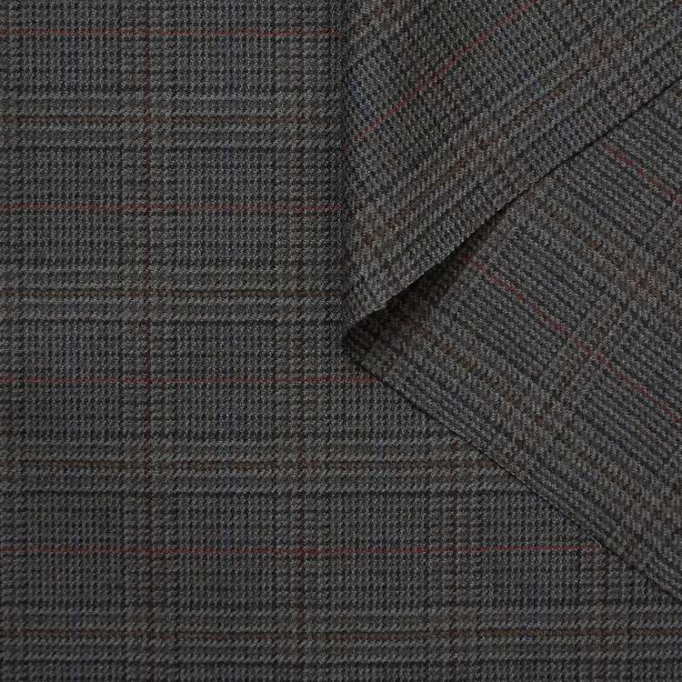 T25W12880 | Suiting à Carreaux en Laine Vierge - vue 1