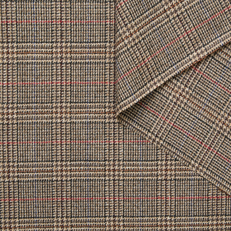 T25W12880 | Suiting à Carreaux en Laine Vierge - vue 1