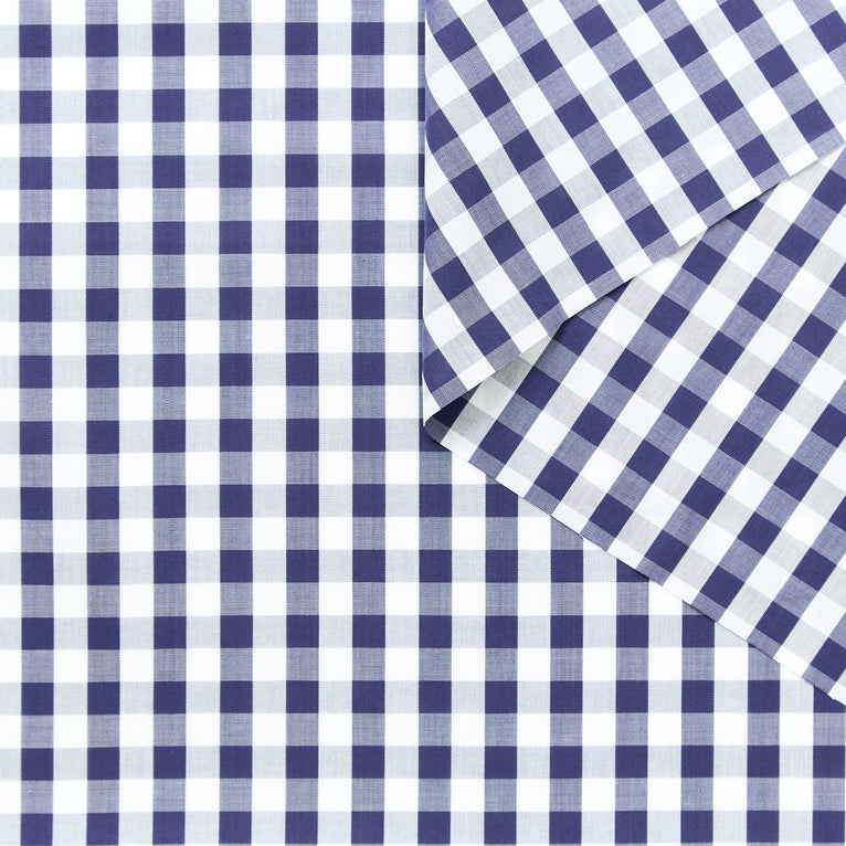 T25W12885 | Gingham Cotton Poplin - view 1