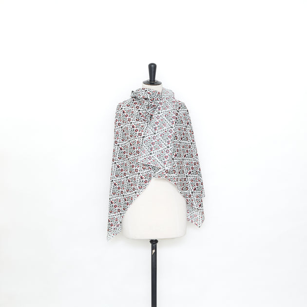 T25W12886 | Popeline de Coton Fleurie