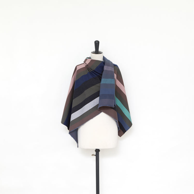 T25W13985 | Striped Cotton Flannel - view 2