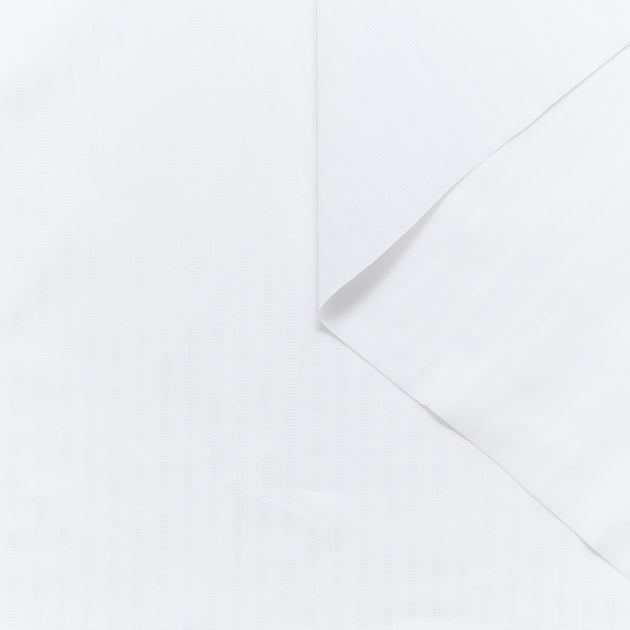 T25W13989 | Voile de Coton à Rayures Ton Sur Ton