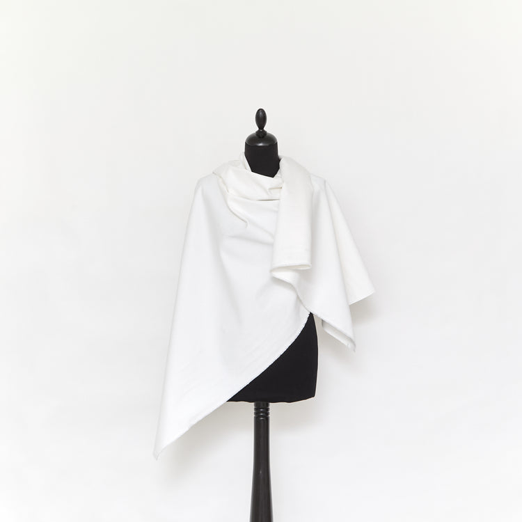 T25W13992 | Denim Blanc En Coton - vue 2