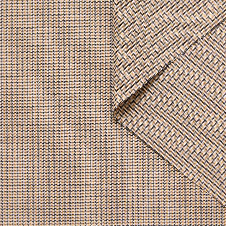 T25W14006 | Suiting Pied-De-Poule En Laine Vierge - vue 2