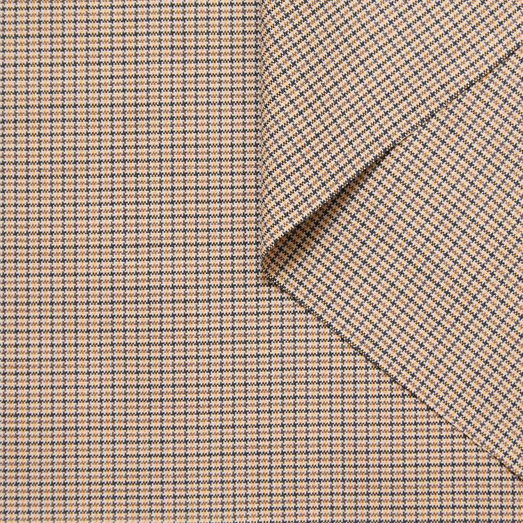 T25W14006 | Suiting Pied-De-Poule En Laine Vierge - vue 1