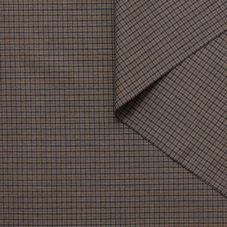 T25W14006 | Suiting Pied-De-Poule En Laine Vierge