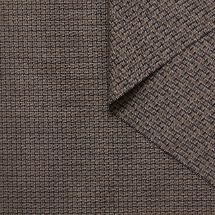 T25W14006 | Suiting Pied-De-Poule En Laine Vierge - vue 1
