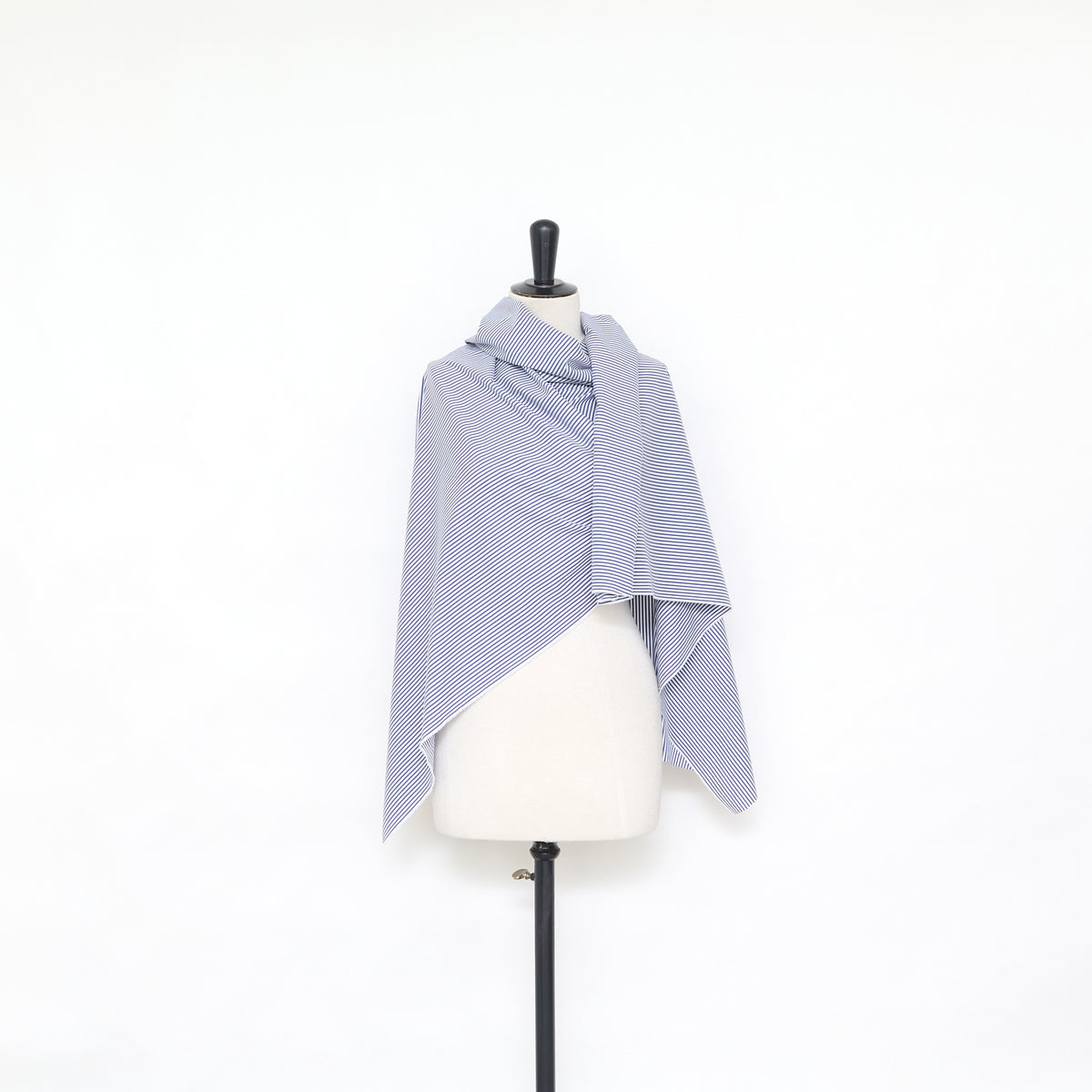 T25W14008 | Popeline Rayée et Stretch en Coton