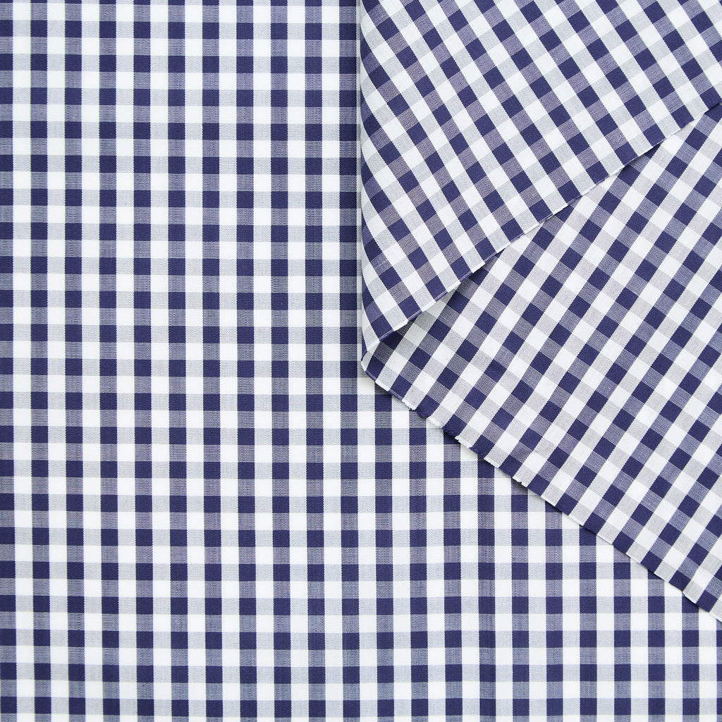 T25W14033 | Micro Gingham Cotton Poplin