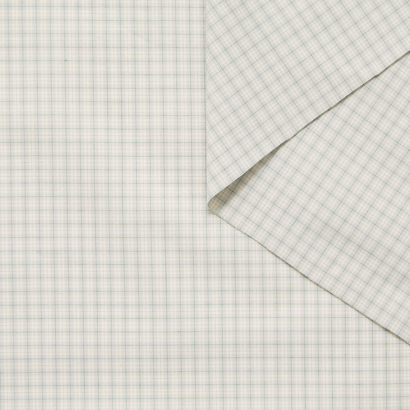 T25W14037 | Popeline de Coton à Carreaux Tattersall