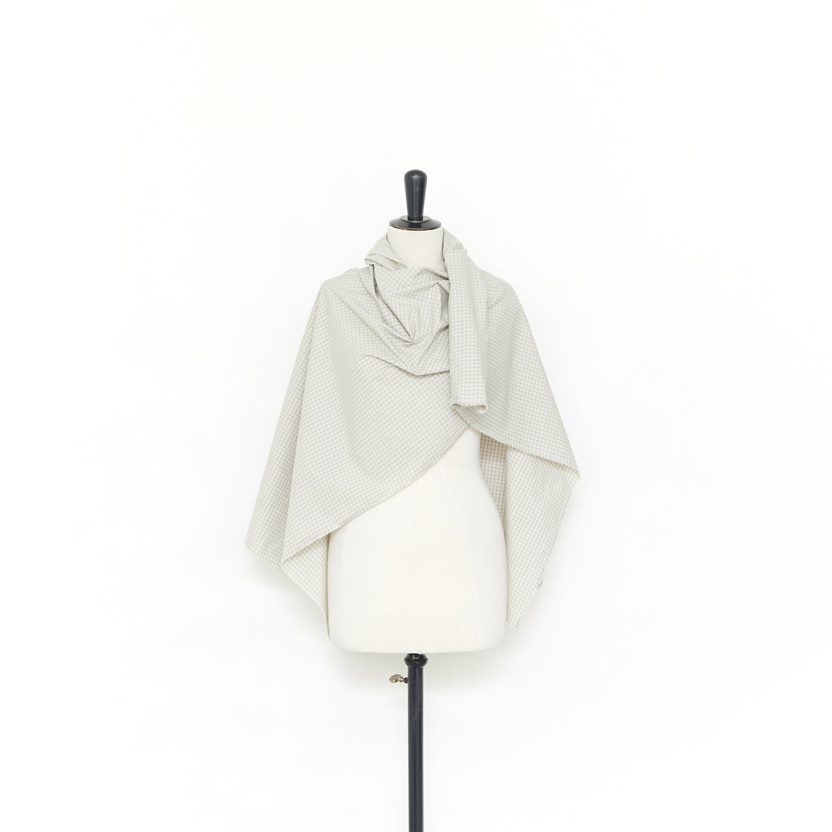 T25W14037 | Popeline de Coton à Carreaux Tattersall