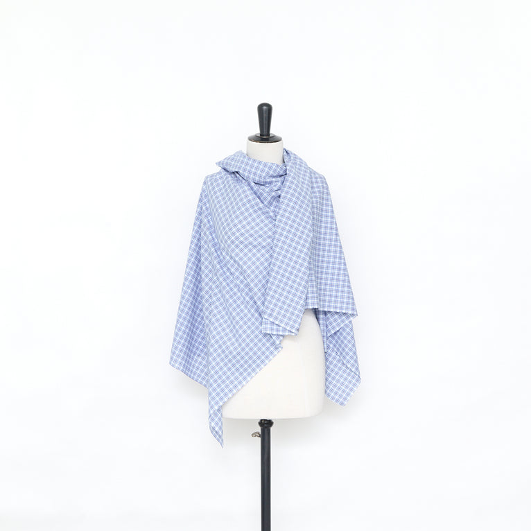 T25W14049 | Checked Cotton Poplin - view 2