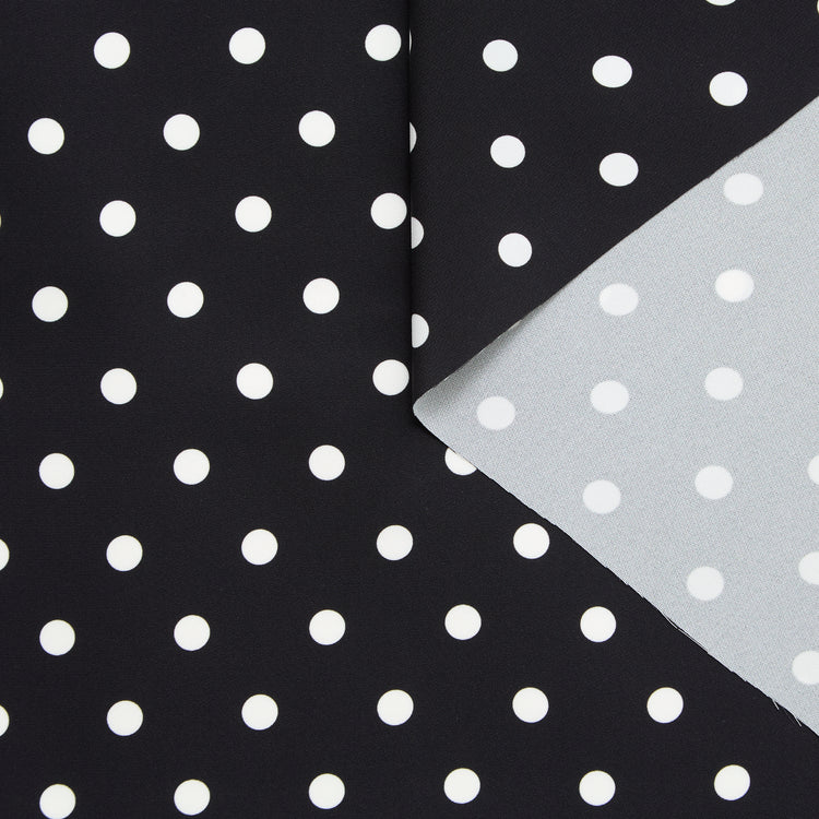 T25Y12025 | Crêpe de Viscose Imprimé Pois - vue 1