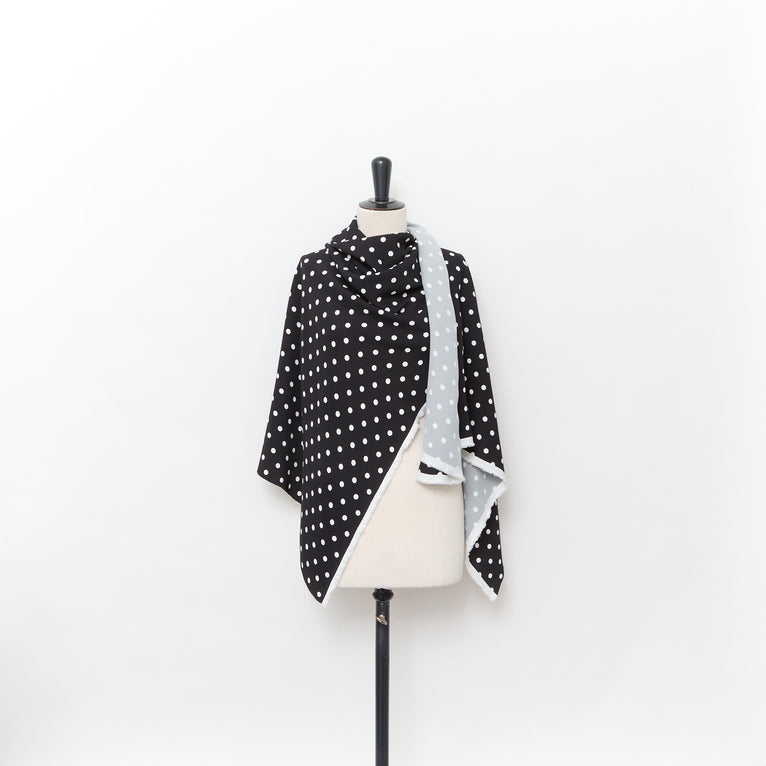 T25Y12025 | Dots Printed Viscose Crepe - view 3