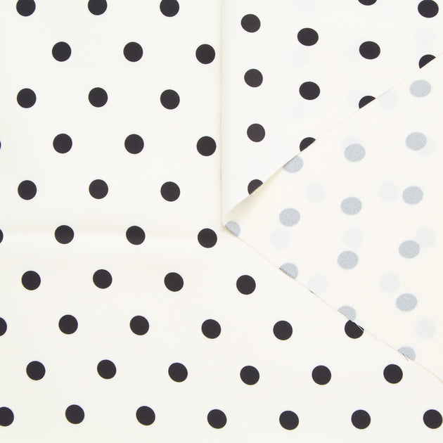 T25Y12025 | Crêpe de Viscose Imprimé Pois