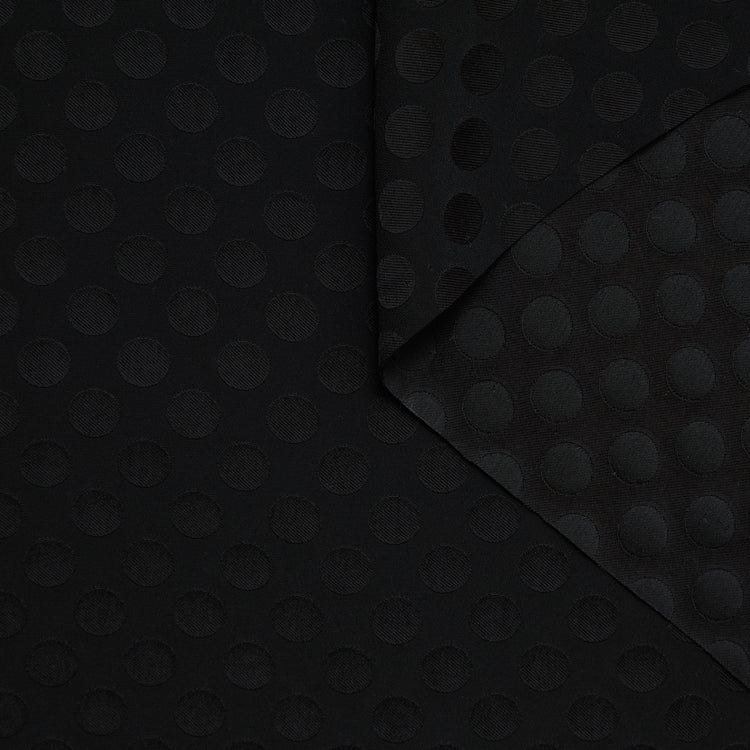 T25Y12026 | Jacquard Viscose à Pois - vue 1