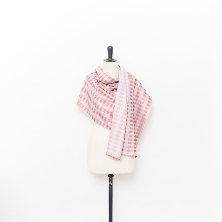 T25Z13599 | Jacquard à Carreaux Lurex - vue 2