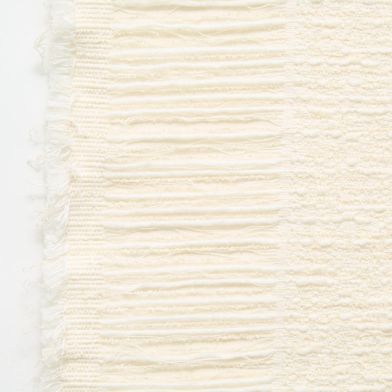 T25Z13603 | Tweed Jacquard à Franges