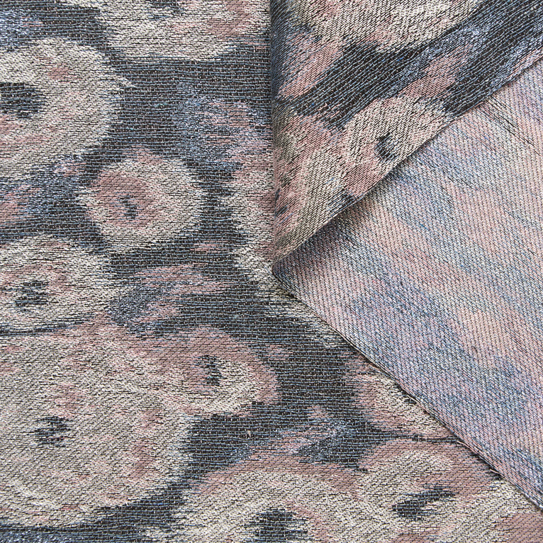 T25Z13892 | Jacquard Lurex Floral Multicolore - vue 1