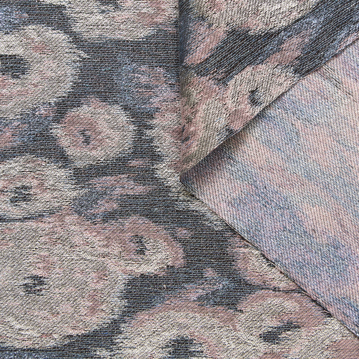 T25Z13892 | Jacquard Lurex Floral Multicolore