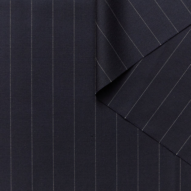 T26A16597 | Pinstripe Virgin Wool Super 110's