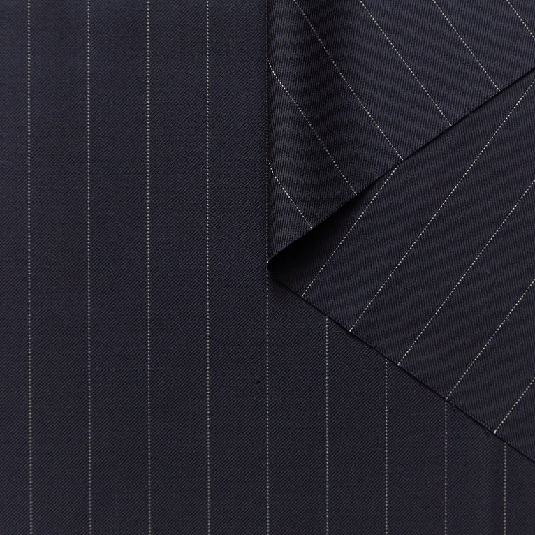 T26A16597 | Pinstripe Virgin Wool Super 110's - view 1