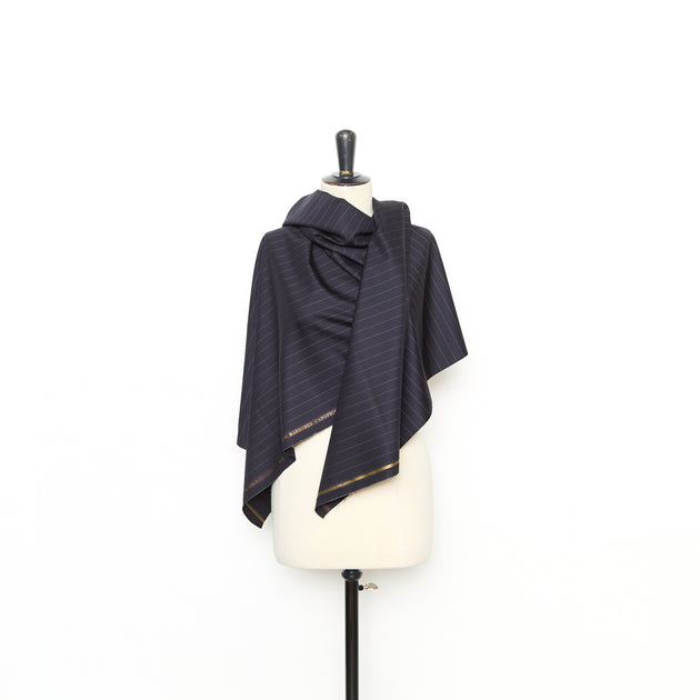 T26A16597 | Pinstripe Virgin Wool Super 110's