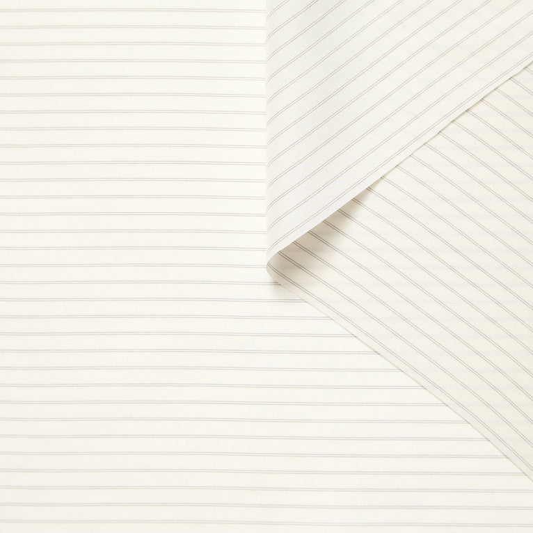T26A16606 | Horizontal Stripes Silk Poplin - view 1