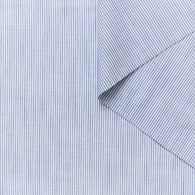 T26A16618 | Striped Cotton Chambray - view 1