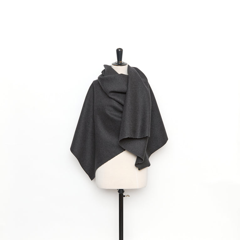 T26A16681 | Double Face Virgin Wool &amp; Cashmere Drap - view 2