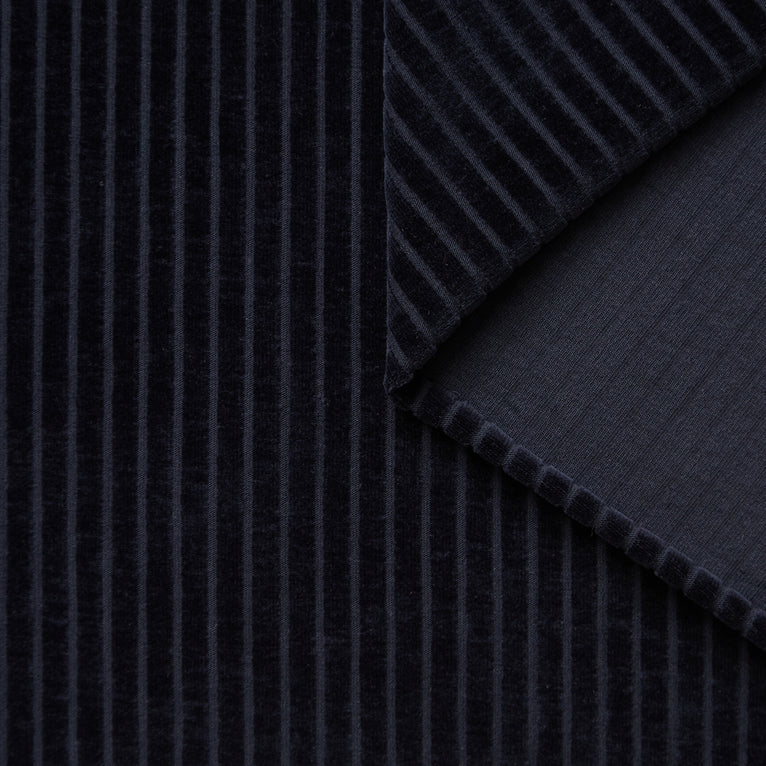 T26C14985 | Jersey Velours Rayé - vue 1