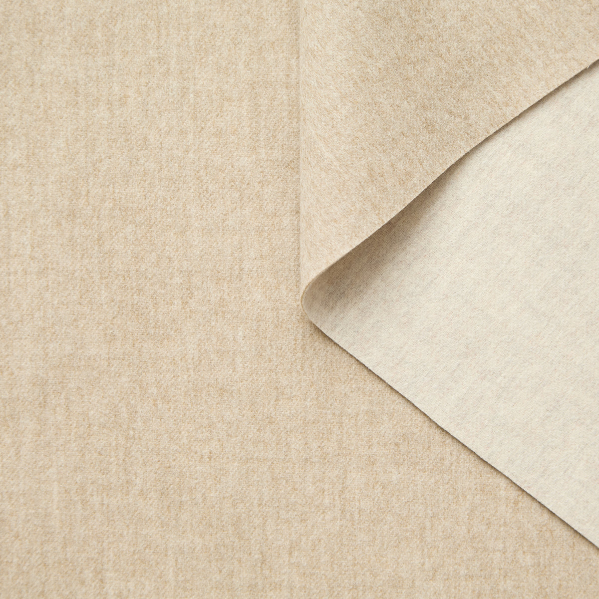 T26C15007 | Flanelle Double Face en Laine Vierge et Cachemire