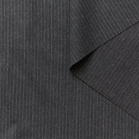 T26C15009 | Flanelle Rayure Tennis en Laine Vierge RWS