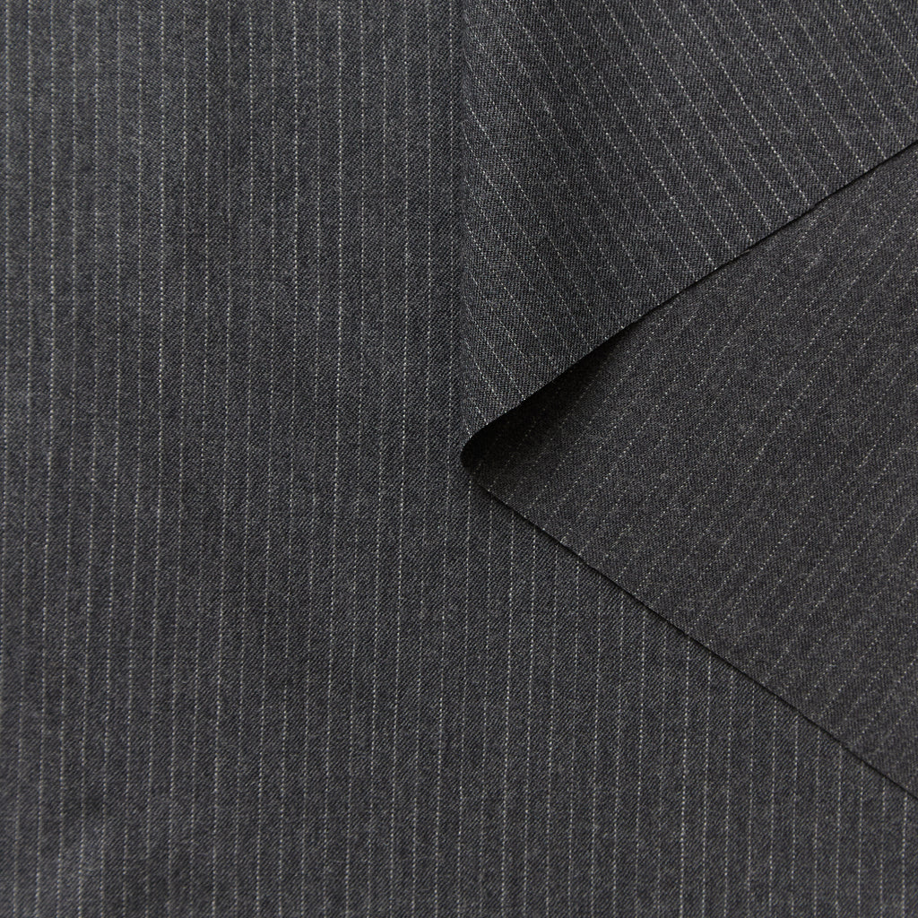 T26C15009 | Pinstripe Virgin Wool Flannel RWS