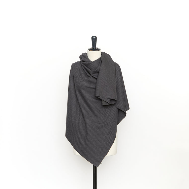 T26C15009 | Pinstripe Virgin Wool Flannel RWS - view 2